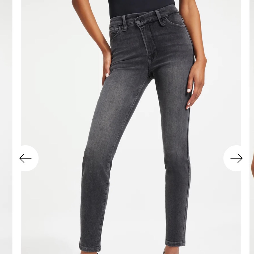 Good American GOOD CURVE SKINNY CROSSOVER